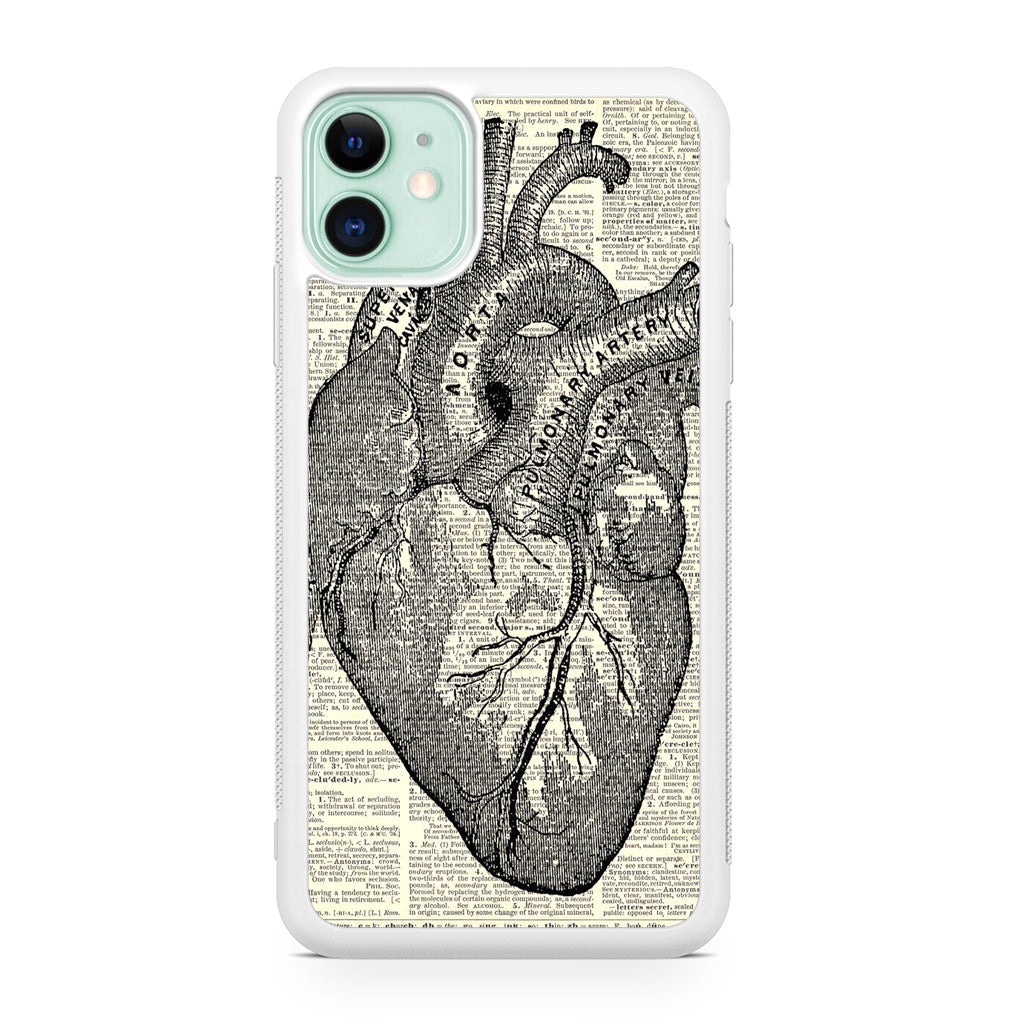 Heart Book Art iPhone 12 mini Case