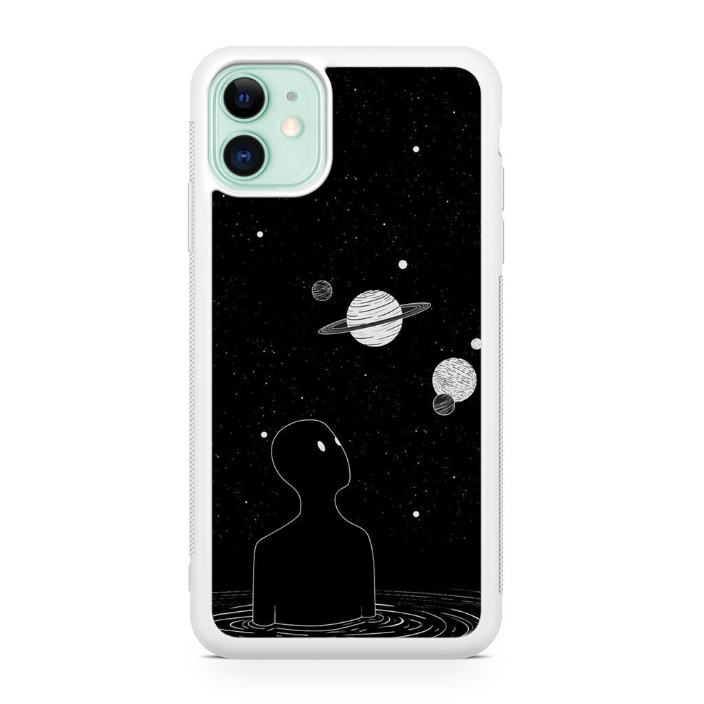 Hello Saturn iPhone 11 Case