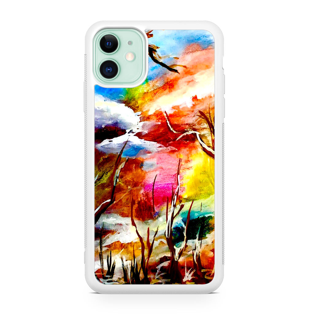 I Sense Winter's Wonderful Warmth iPhone 11 Case