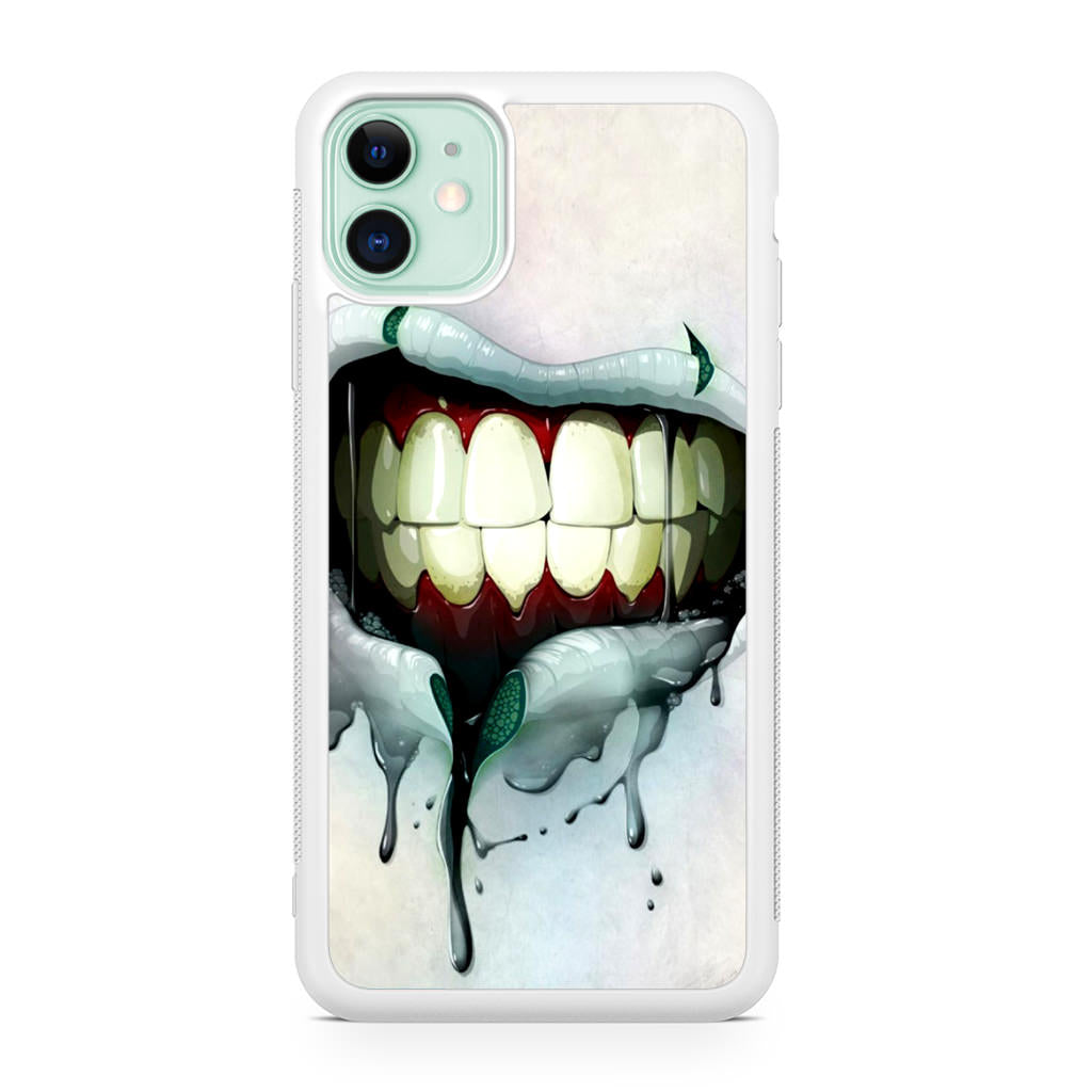 Lips Mouth Teeth iPhone 11 Case