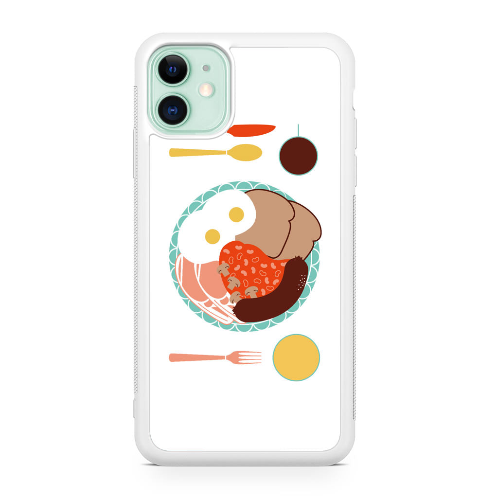 London Breakfast iPhone 11 Case