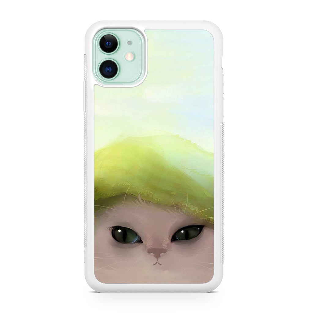 Noble Lazy Smart Kitten iPhone 11 Case