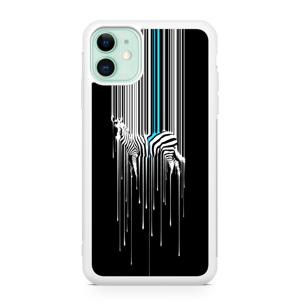 Painting Zebra iPhone 12 Case