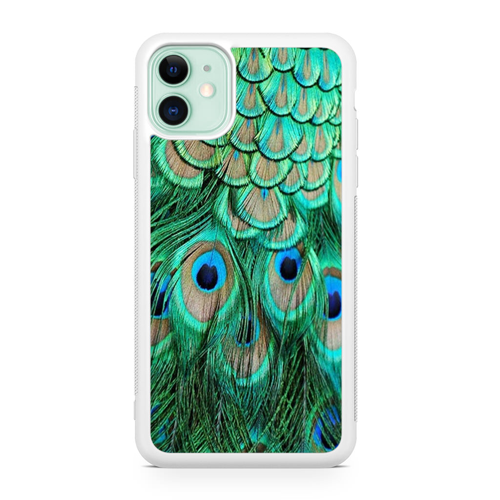 Peacock Feather iPhone 12 Case