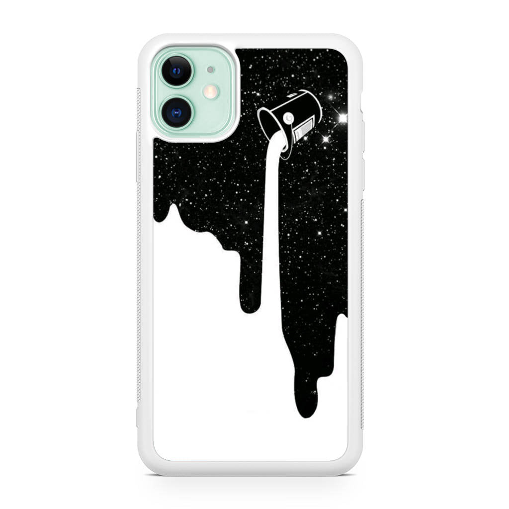 Pouring Milk Into Galaxy iPhone 11 Case