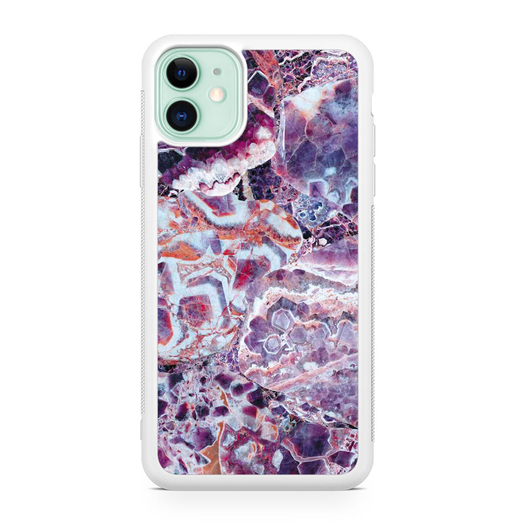 Purple Marble iPhone 11 Case