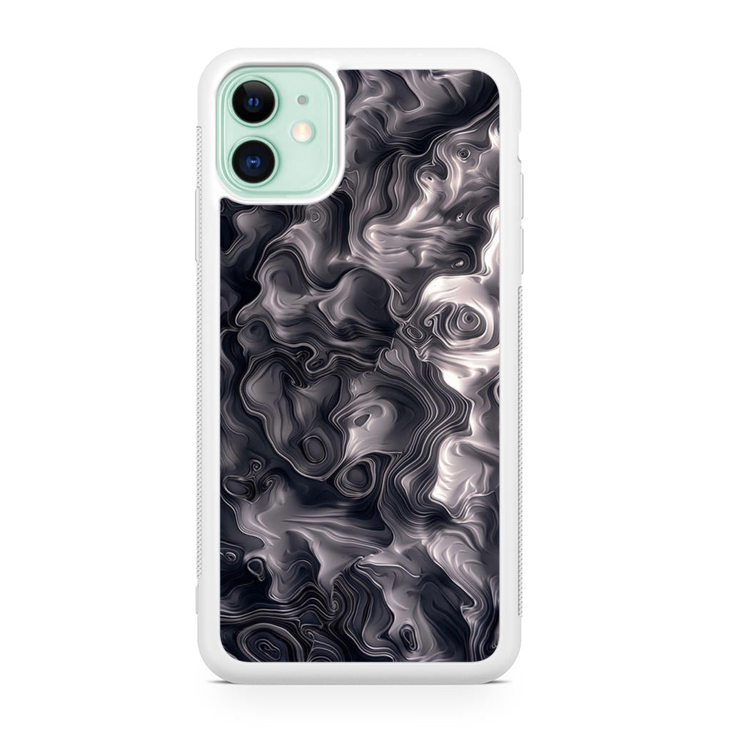 Quicksilver Abstract Art iPhone 12 mini Case