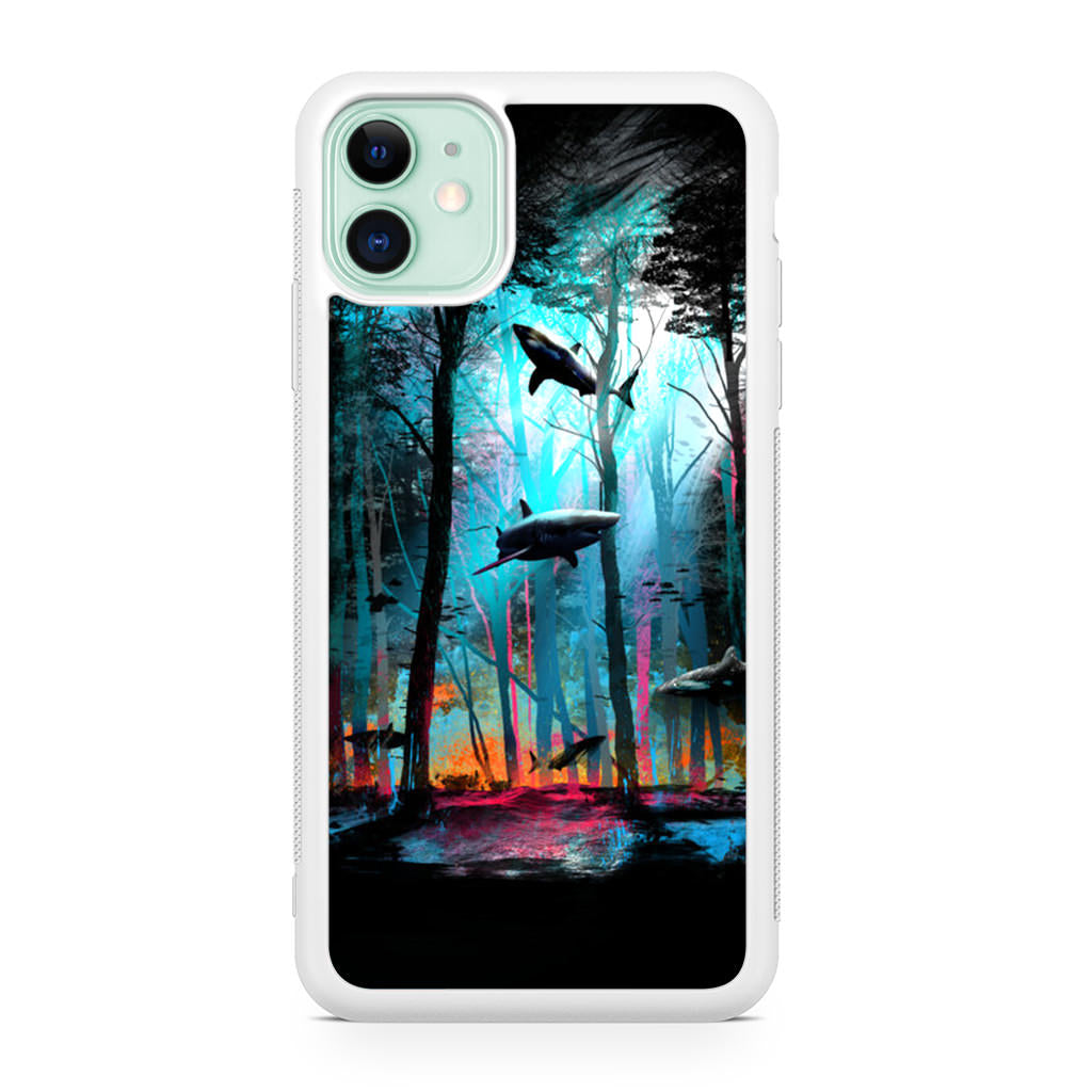 Shark Forest iPhone 12 Case