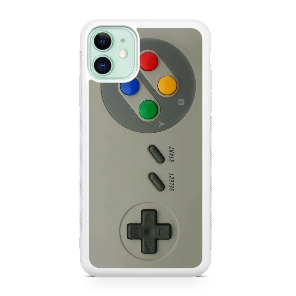 Silver Console Controller iPhone 11 Case