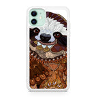 Sloth Ethnic Pattern iPhone 12 Case
