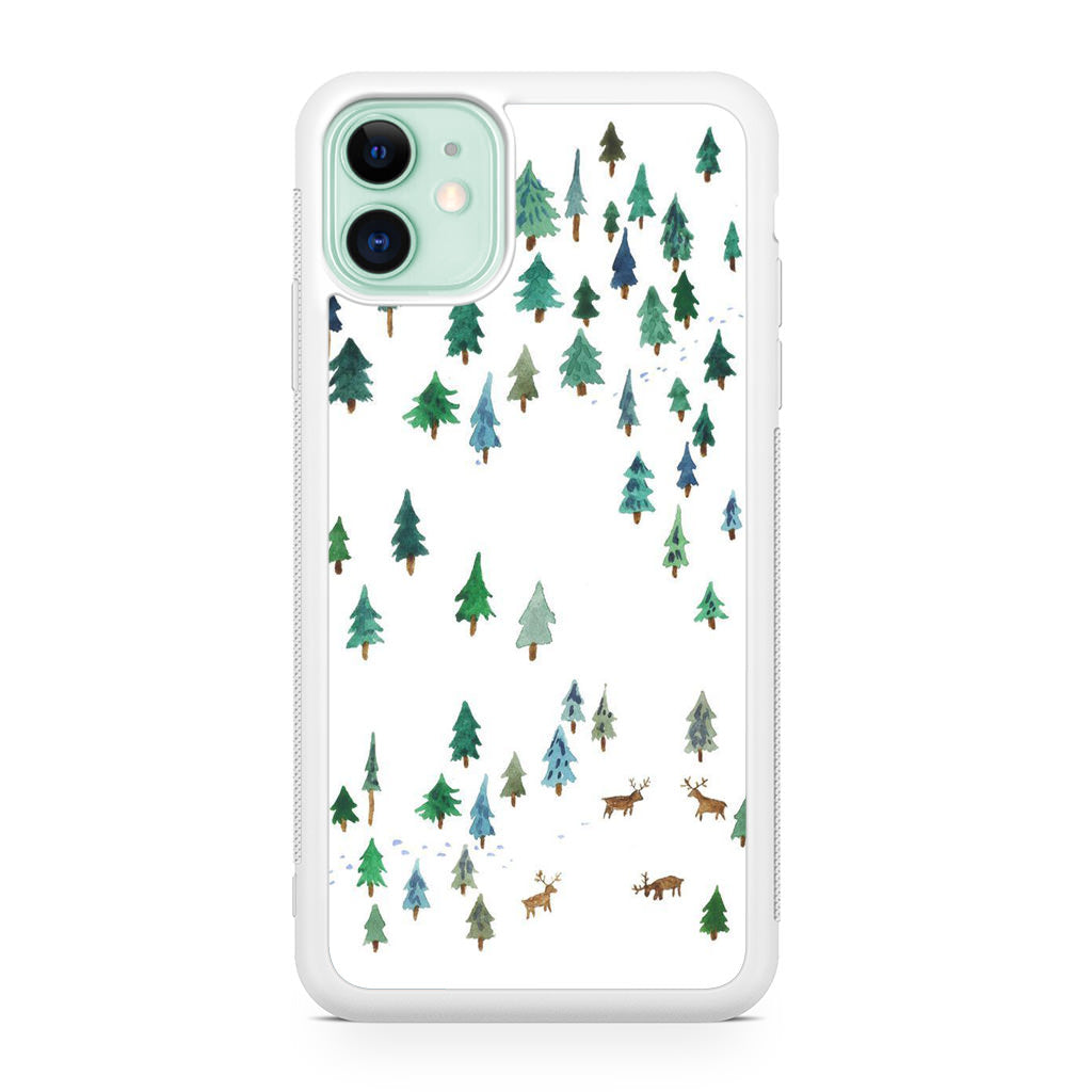 Snow Everywhere iPhone 12 Case