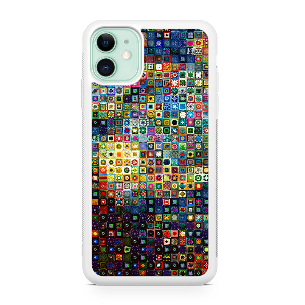 Starry Night Tiles iPhone 11 Case