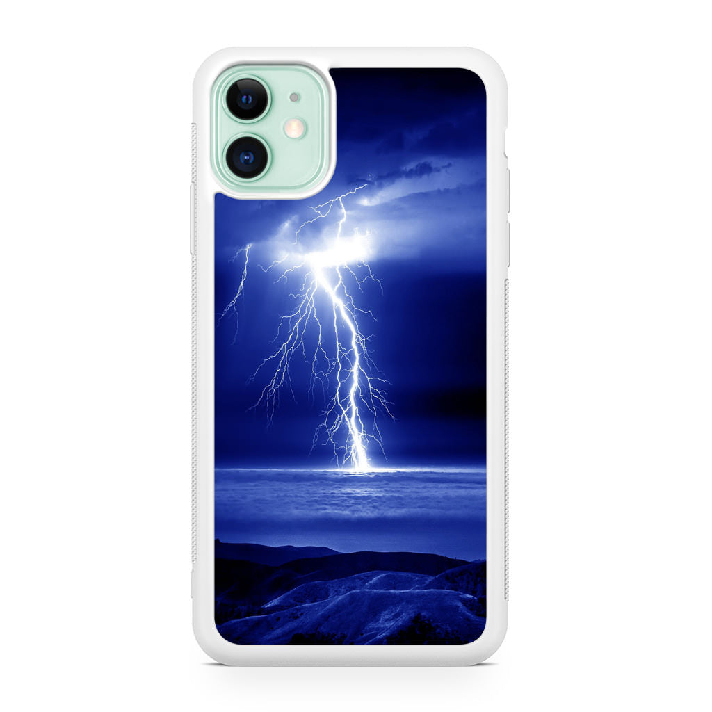 Thunder Over The Sea iPhone 11 Case