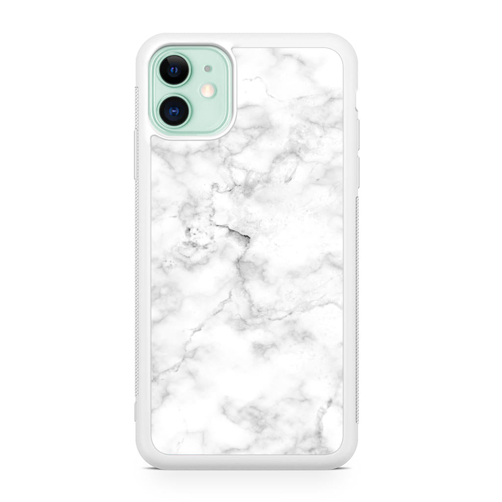 White Marble iPhone 11 Case