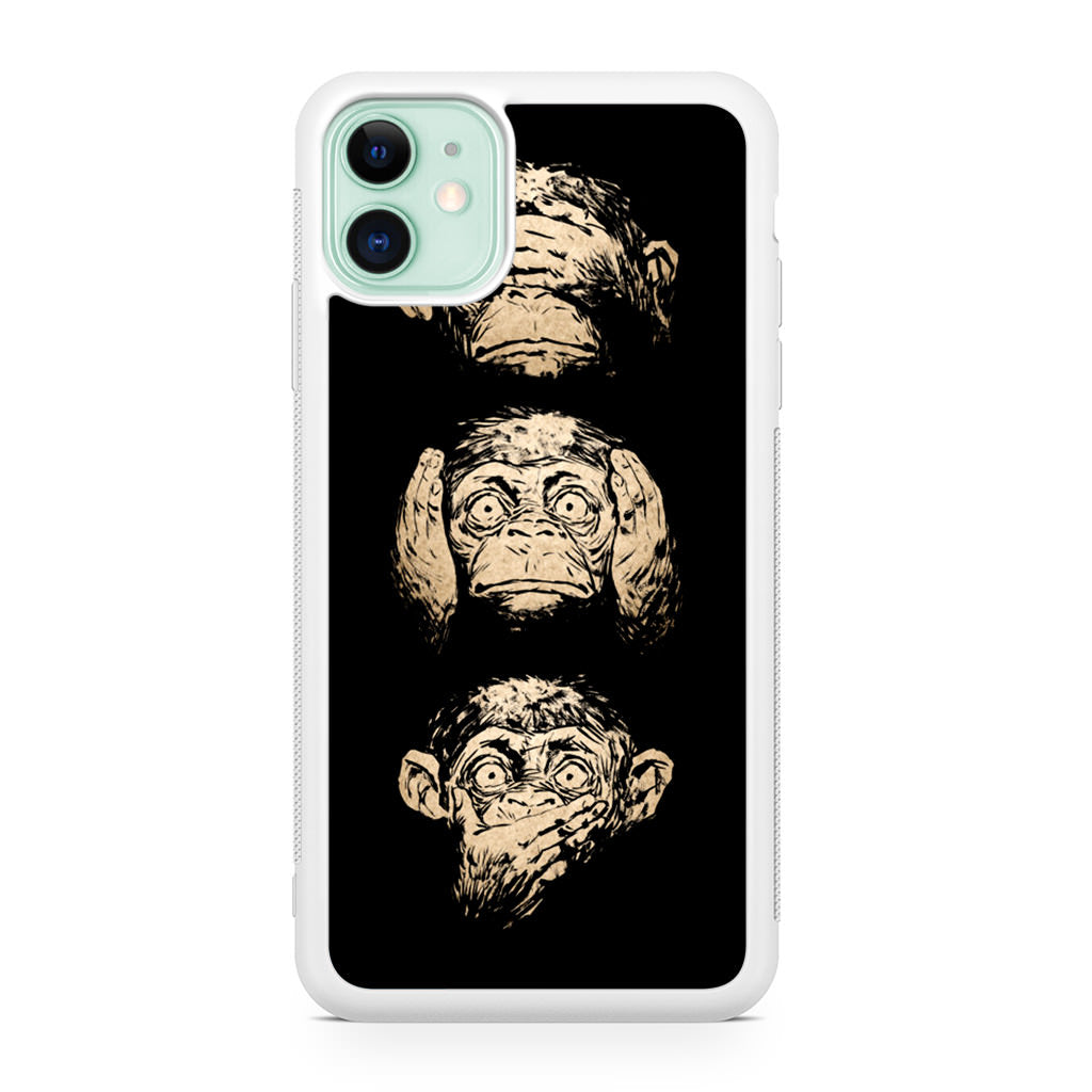 3 Wise Monkey iPhone 12 Case