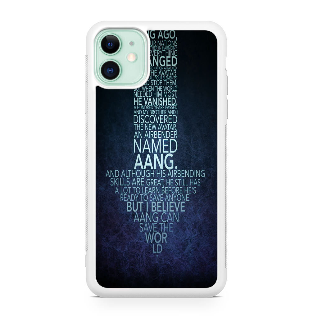 Avatar Quotes iPhone 12 Case