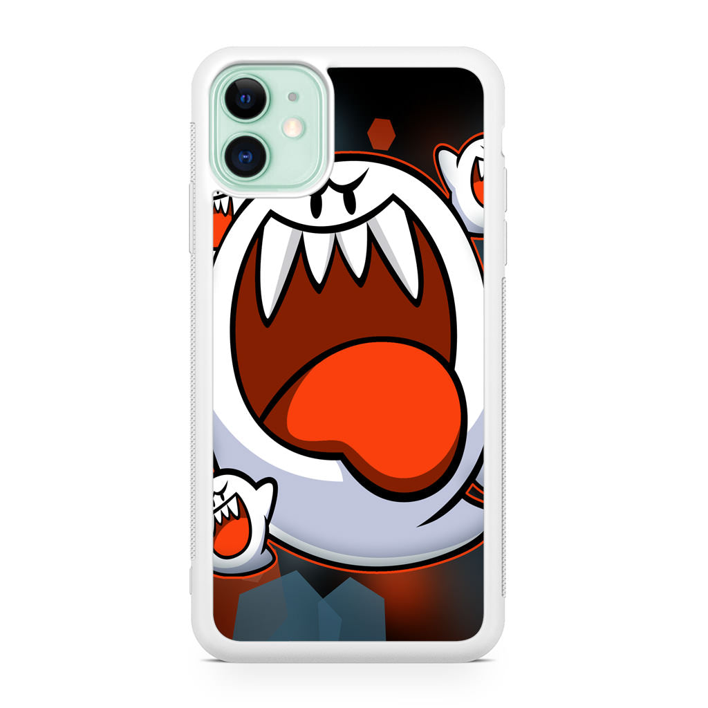 Boo Ghost Cartoon  iPhone 12 Case