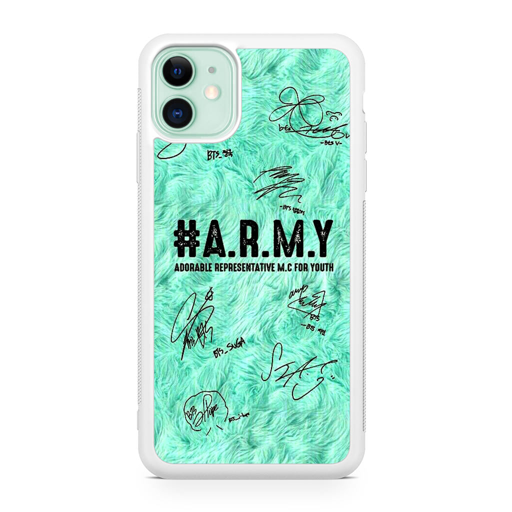 BTS Army Signature iPhone 12 Case