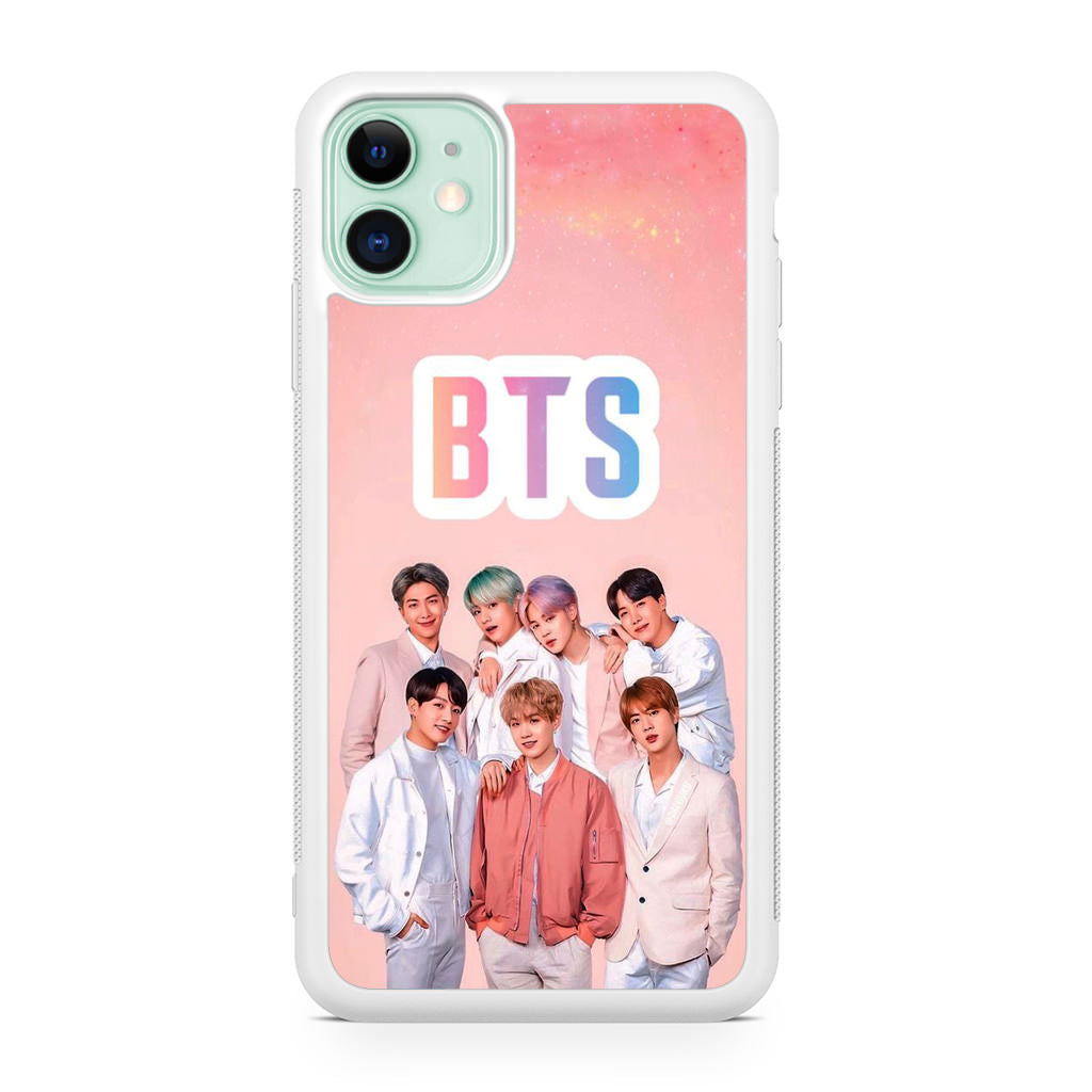 BTS Member in Pink iPhone 12 Case