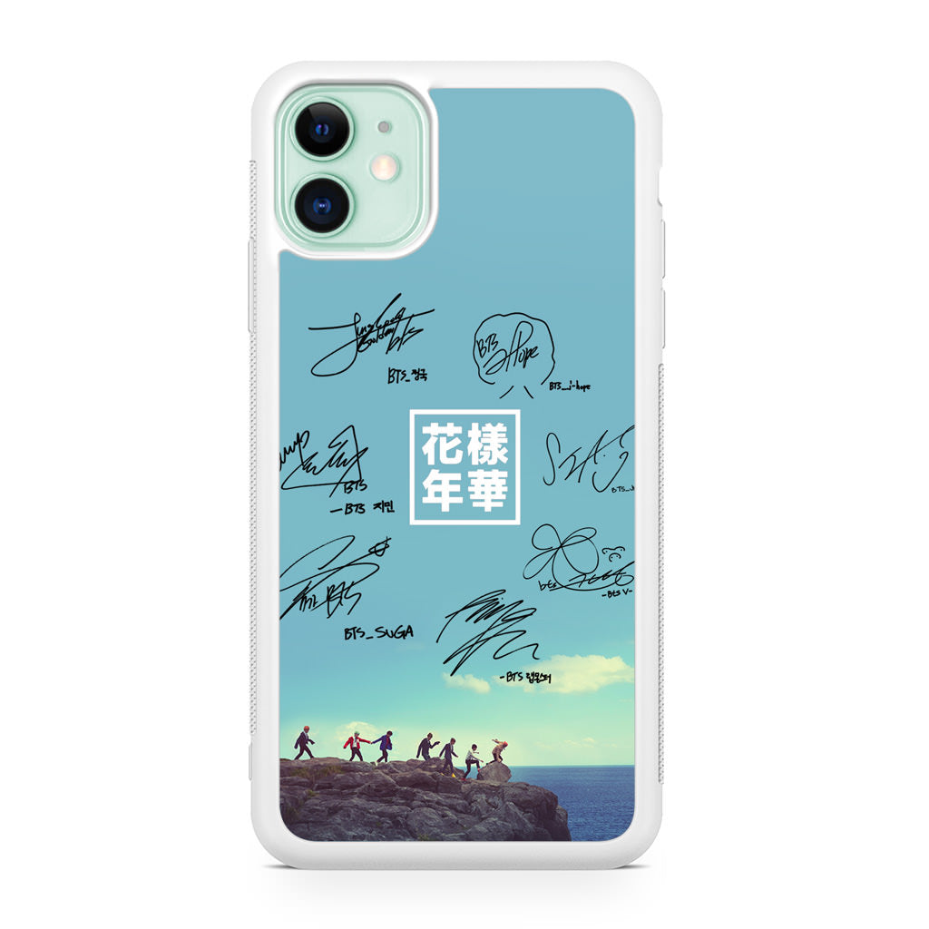 BTS Signature iPhone 11 Case