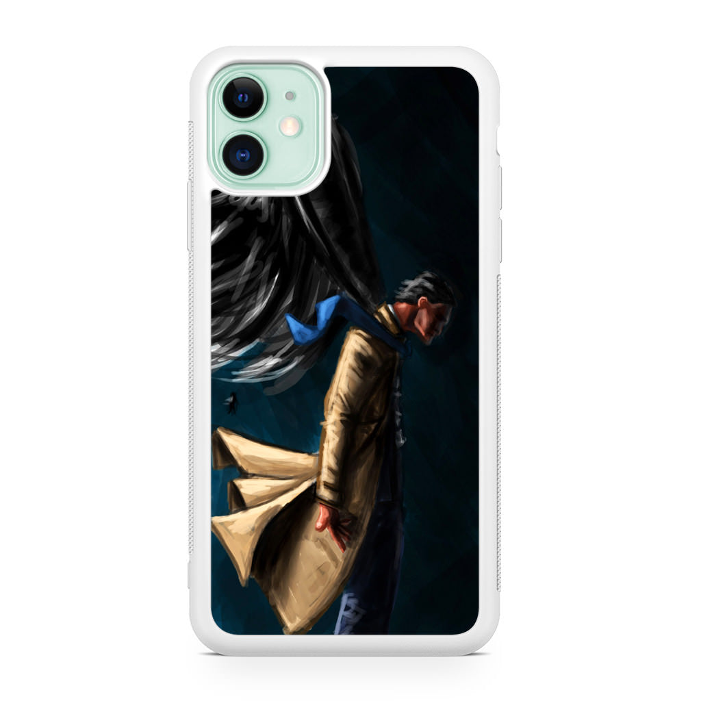 Castiel Supernatural Art iPhone 12 Case