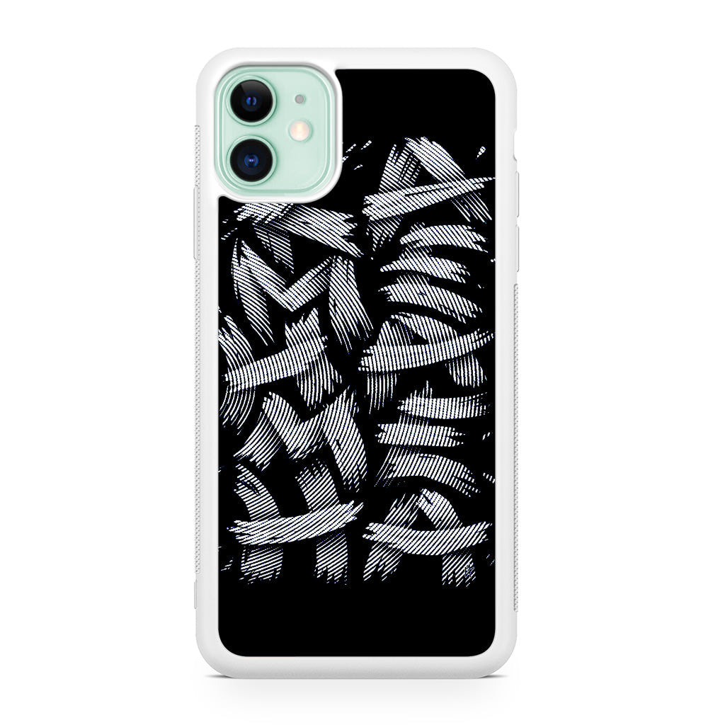 Dragon Ball Kamehameha Font Art iPhone 12 Case