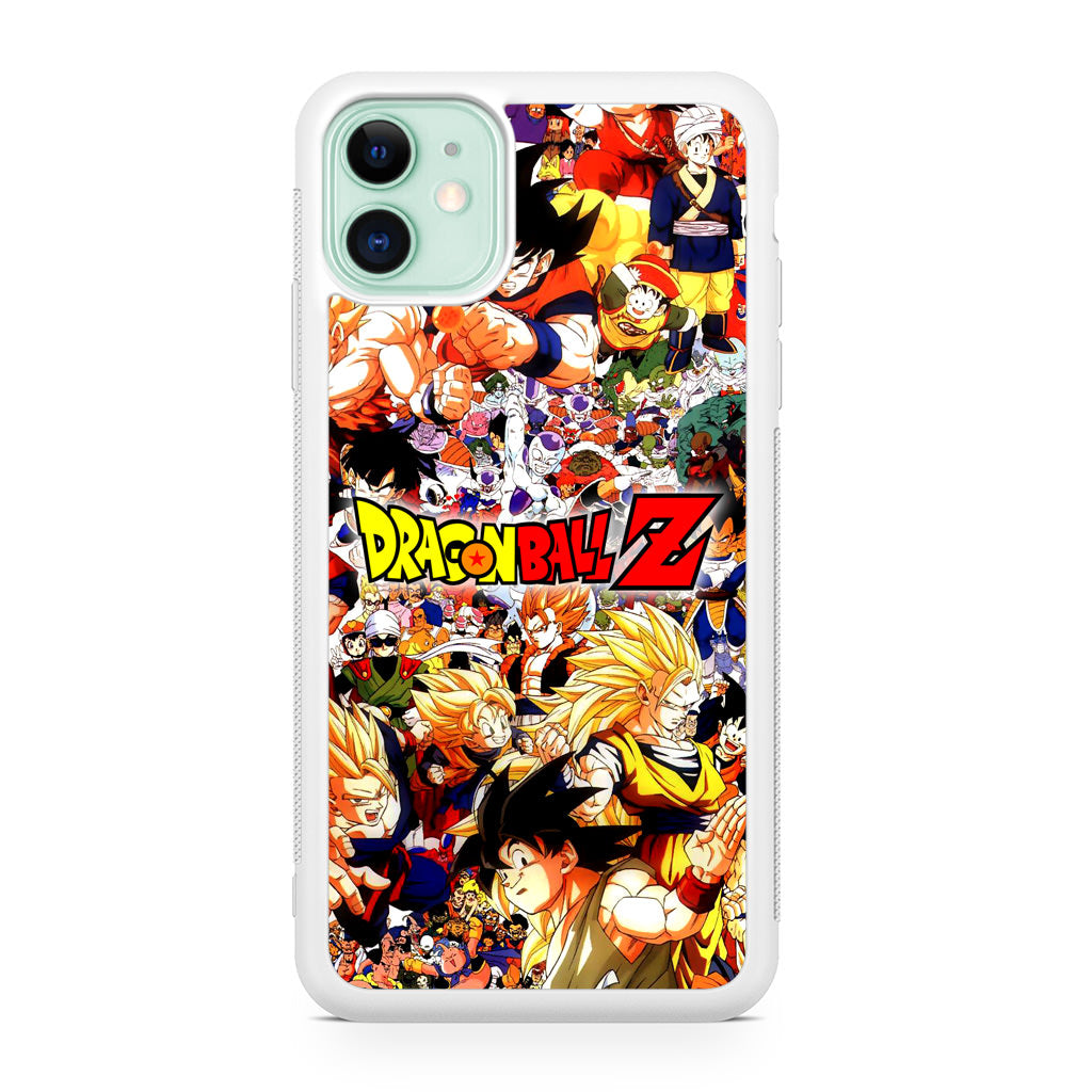 Dragon Ball Z All Characters iPhone 12 Case