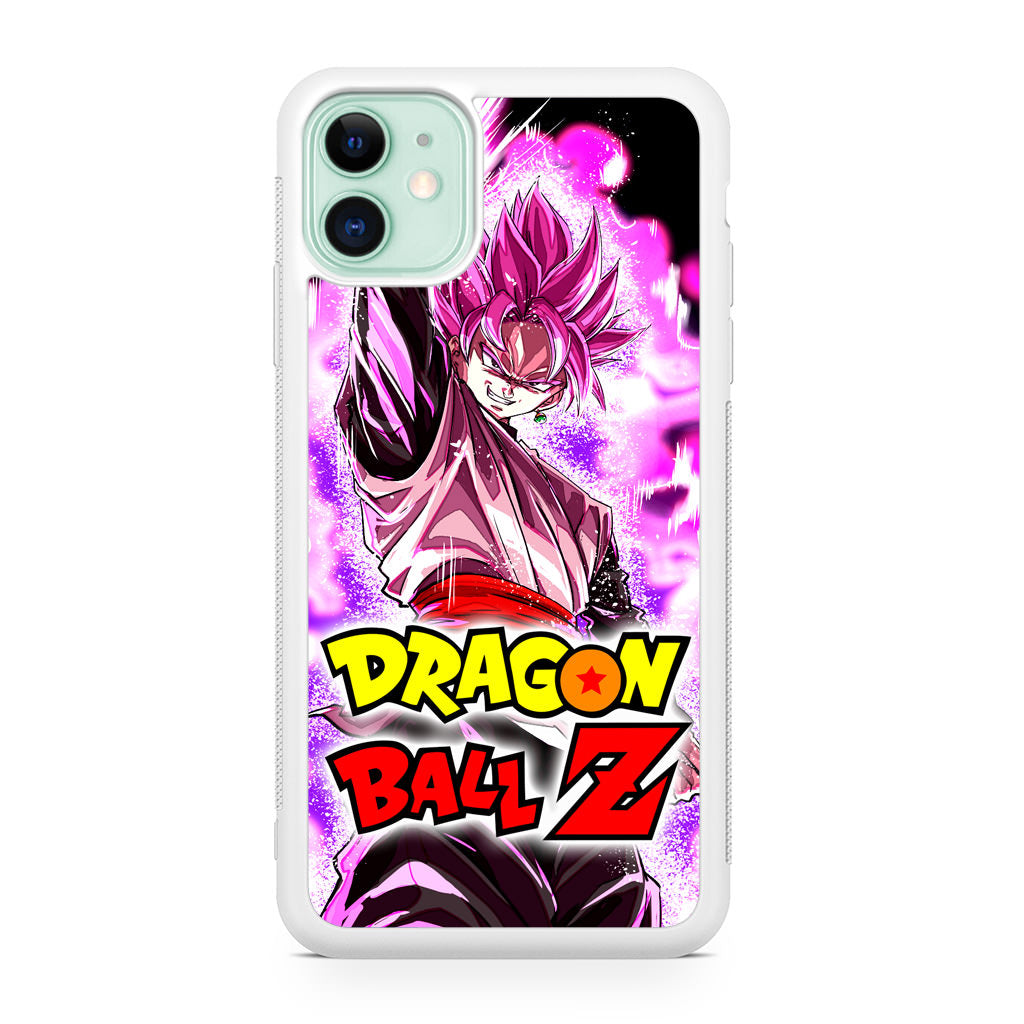 Dragon Ball Z Son Goku Black Rose Saiyan iPhone 12 Case