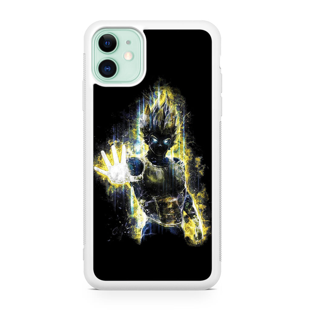 Dragon Ball Z Vegeta Bad Saiyan Prince iPhone 12 Case