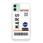 First Class Ticket To Mars iPhone 11 Case