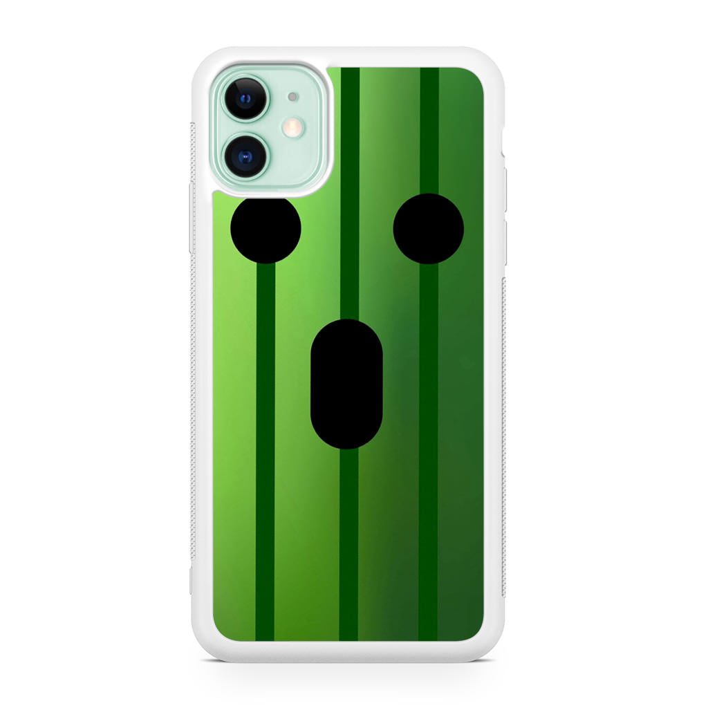 Funny Cactuar Face iPhone 12 Case