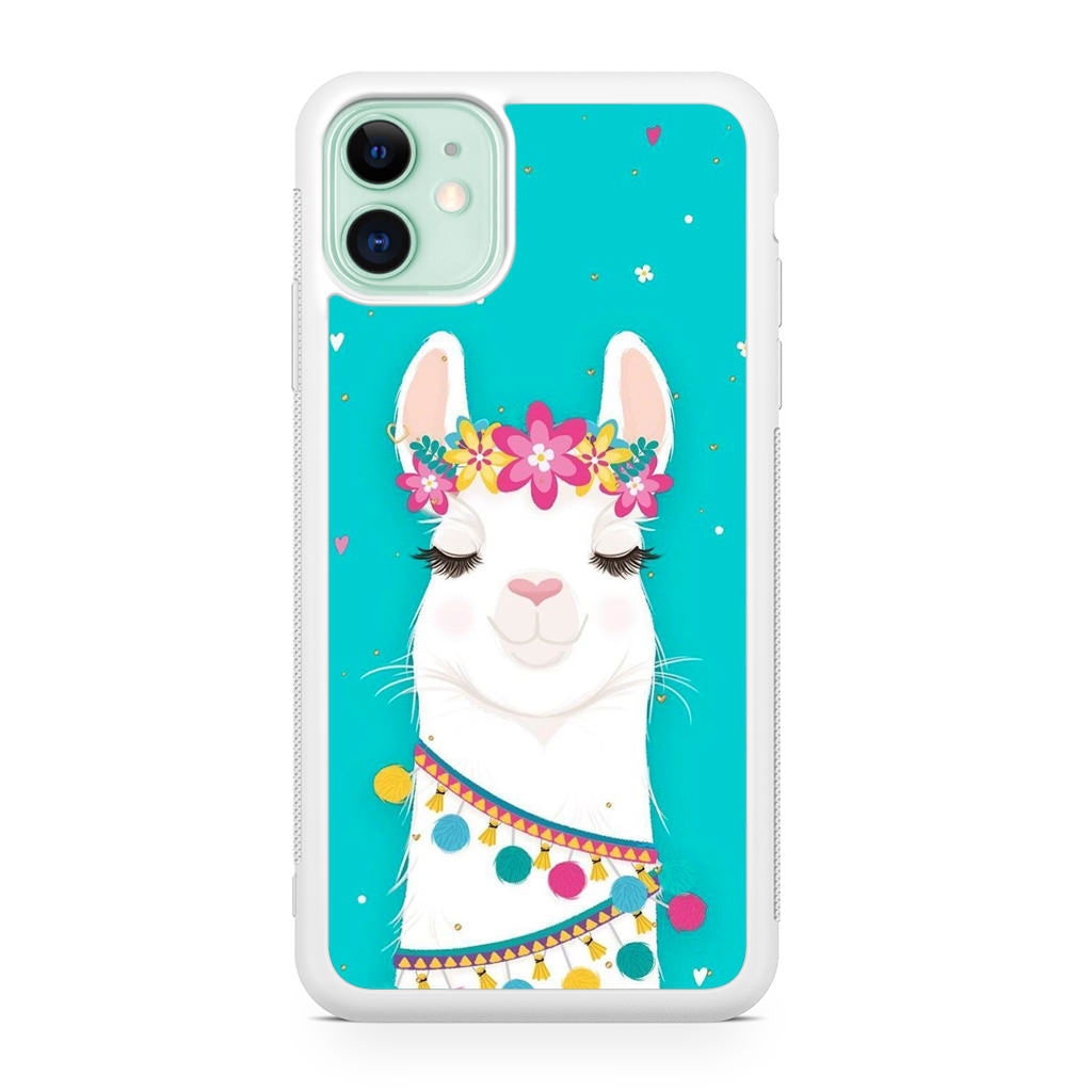 Llama Art iPhone 12 Case