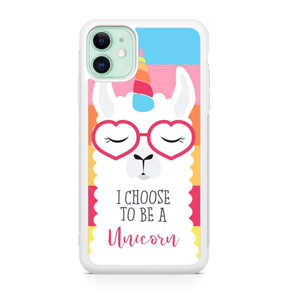 Llama Unicorn iPhone 11 Case