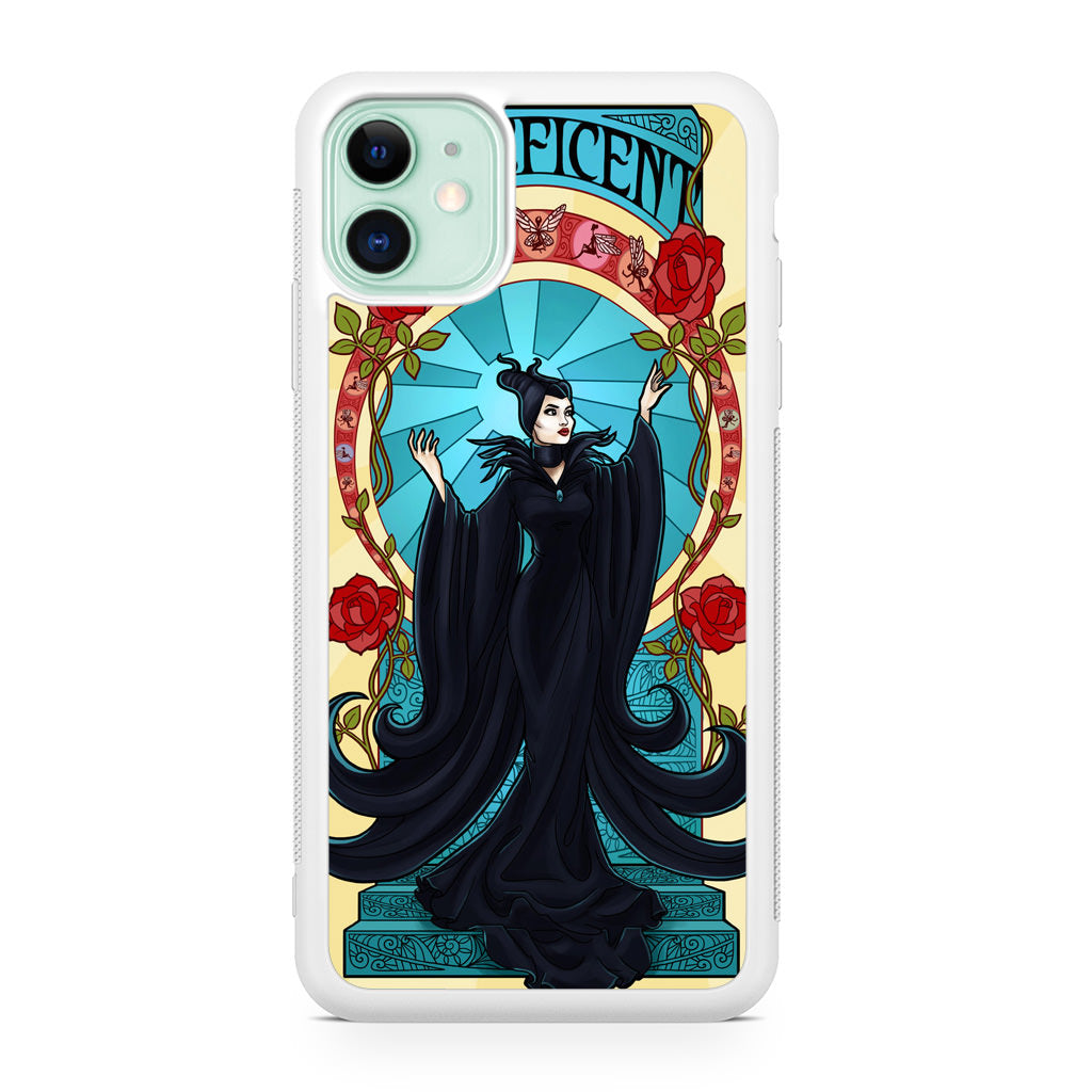 Maleficent With Flower iPhone 12 Case