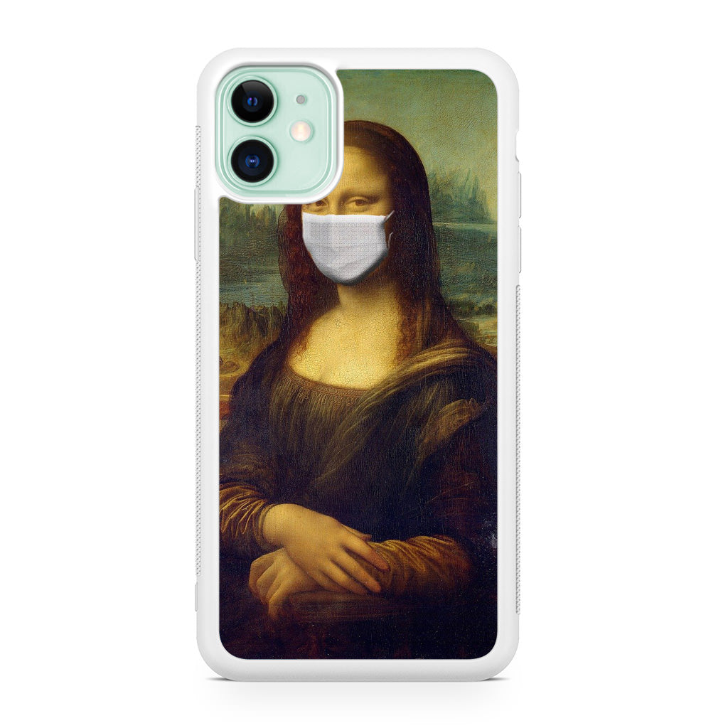 Monalisa In Pandemic iPhone 12 Case