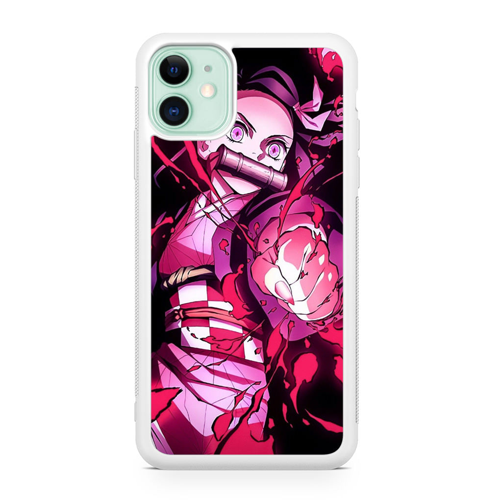 Nezuk0 Blood Demon Art iPhone 11 Case