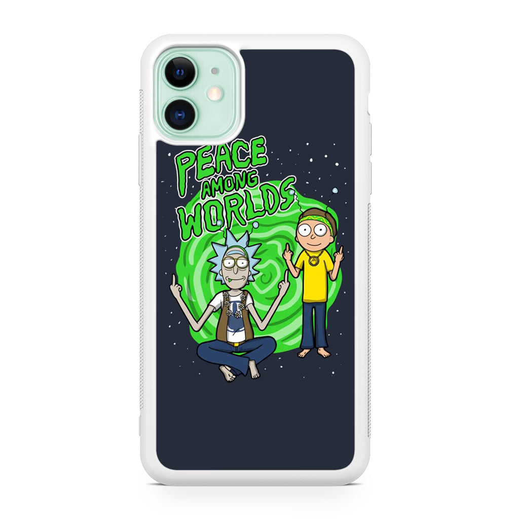 Rick And Morty Peace Among Worlds iPhone 11 Case