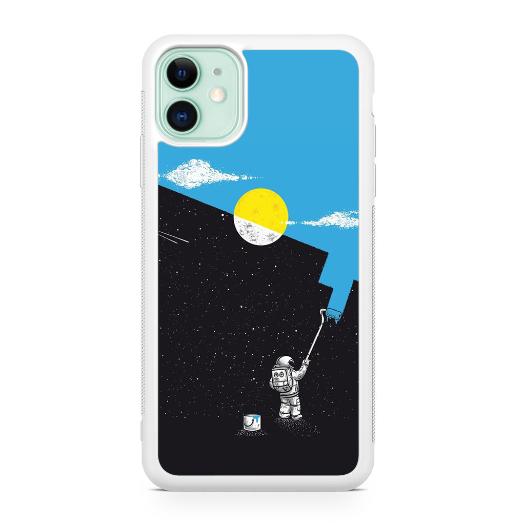 Space Paiting Day iPhone 12 mini Case