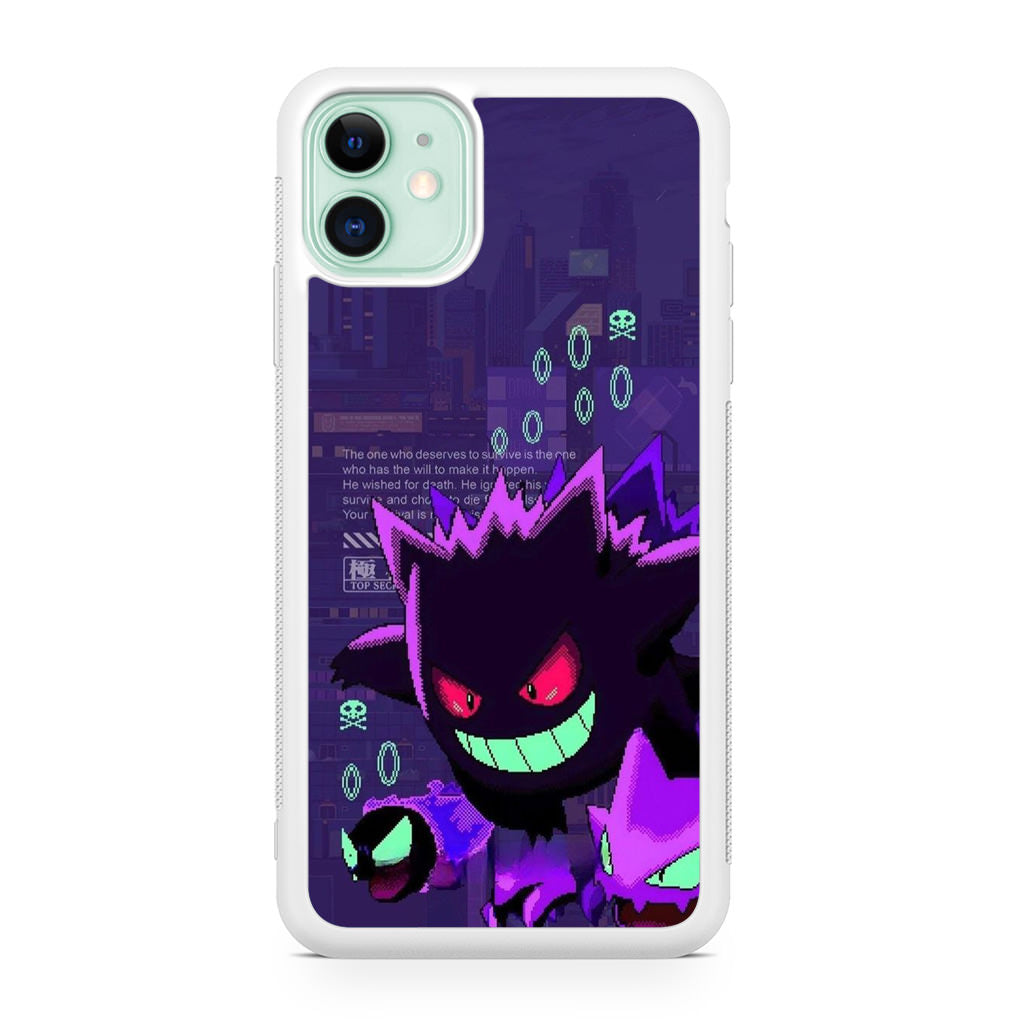 Gengar Pixel Art iPhone 12 mini Case