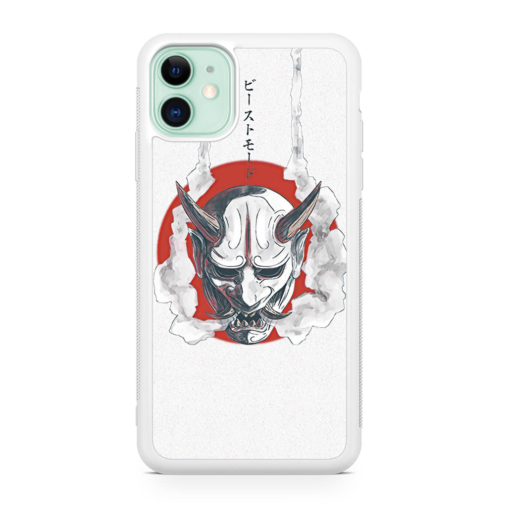 Japanese Oni Mask iPhone 11 Case