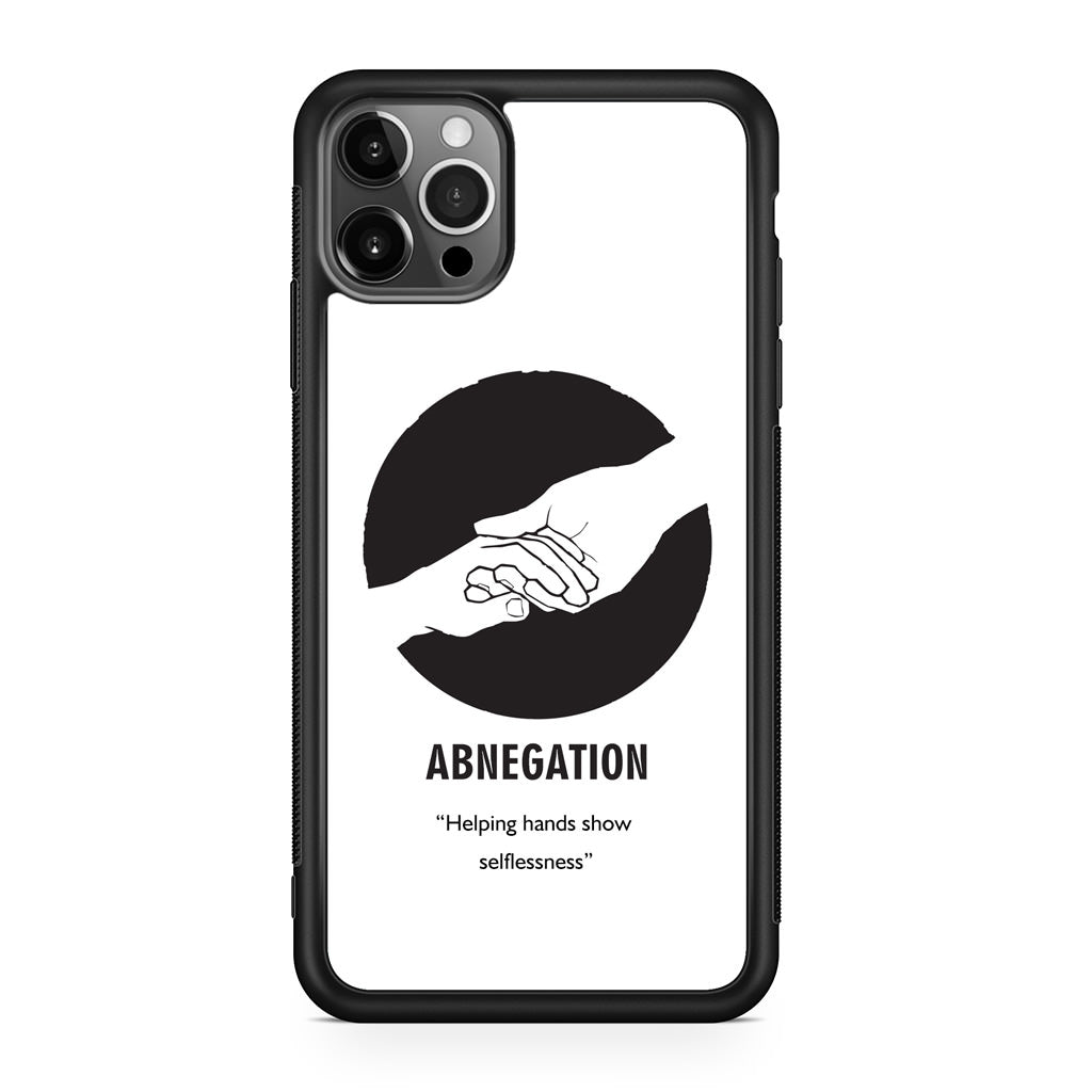 Abnegation Divergent Faction iPhone 12 Pro Case