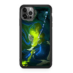 Abstract Green Blue Art iPhone 12 Pro Max Case