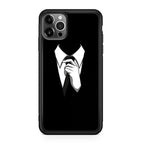 Anonymous Black White Tie iPhone 12 Pro Max Case