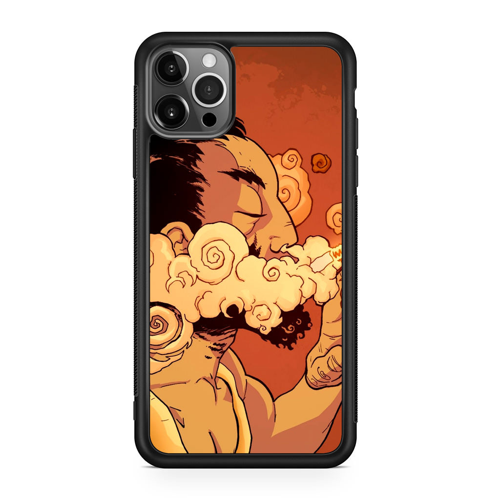 Artistic Psychedelic Smoke iPhone 12 Pro Case