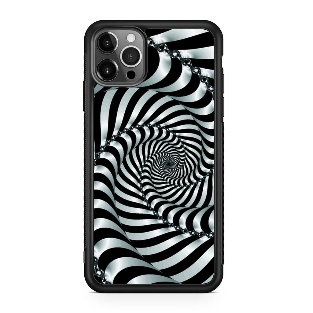 Artistic Spiral 3D iPhone 12 Pro Case