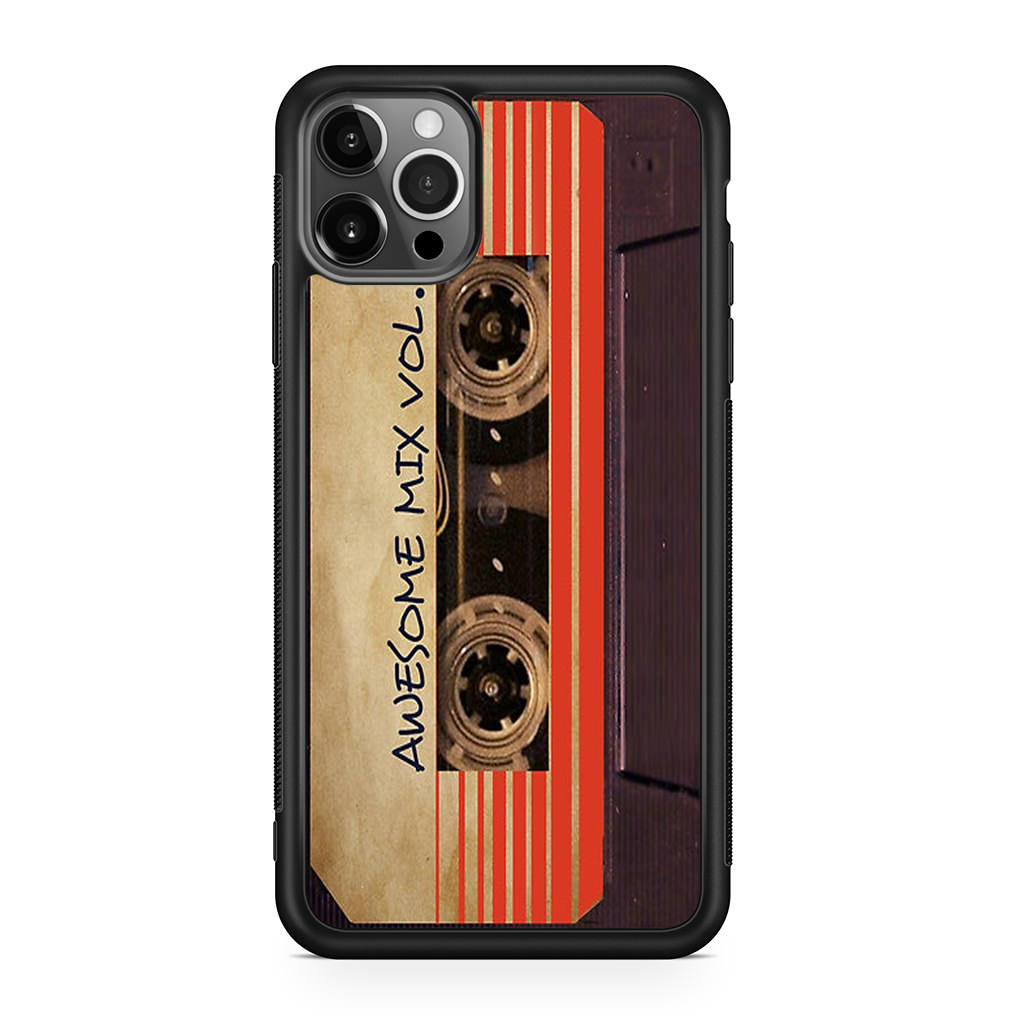 Awesome Mix Vol 1 Cassette iPhone 12 Pro Max Case