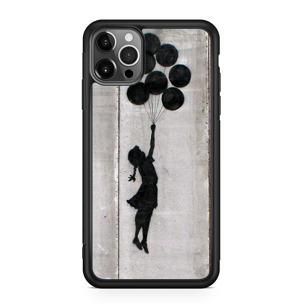 Banksy Girl With Balloons iPhone 12 Pro Max Case