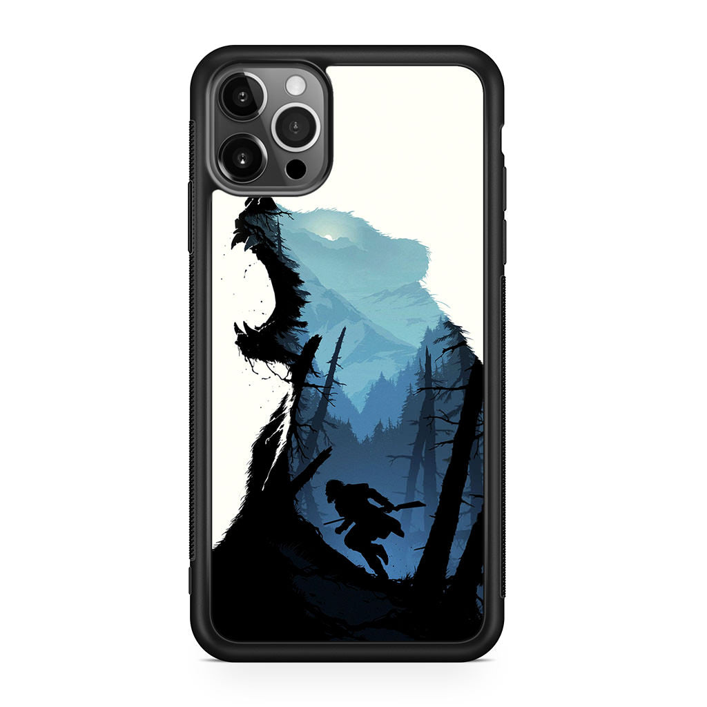 Bear Hunter Art iPhone 12 Pro Case