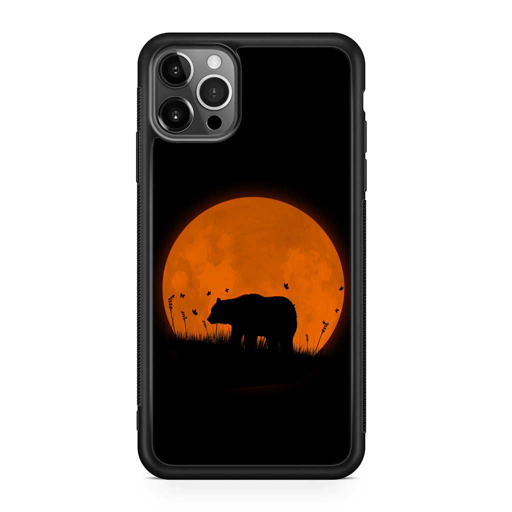 Bear Silhouette iPhone 12 Pro Case