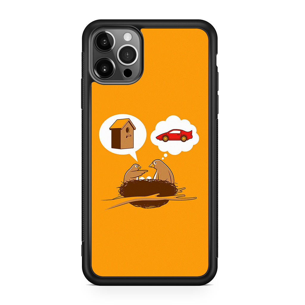 Bird Life Priorities iPhone 12 Pro Case